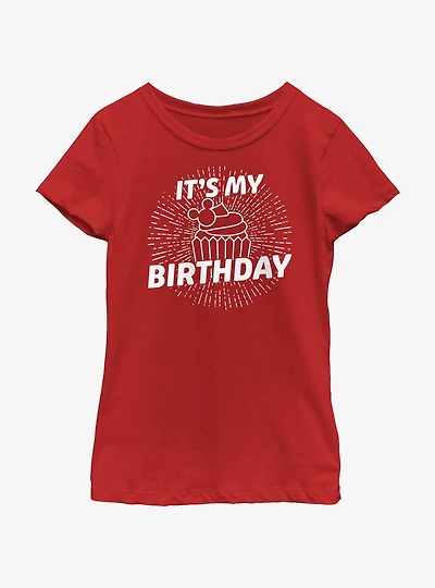 Disney Mickey Mouse Birthday Cupcake T-Shirt