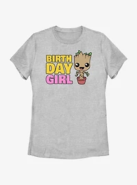 Marvel Guardians Of The Galaxy Birthday Girl Groot T-Shirt