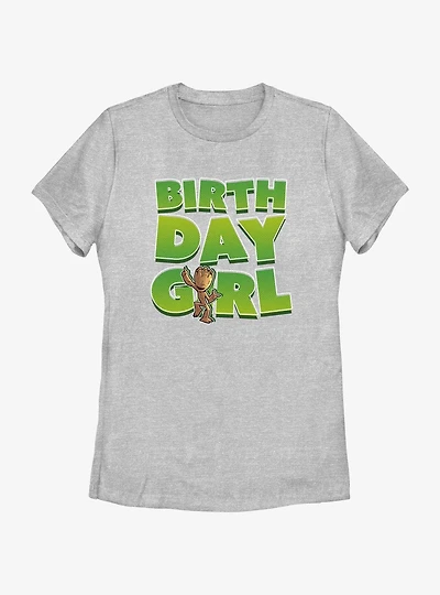 Marvel Guardians Of The Galaxy Groot Bday Girl T-Shirt