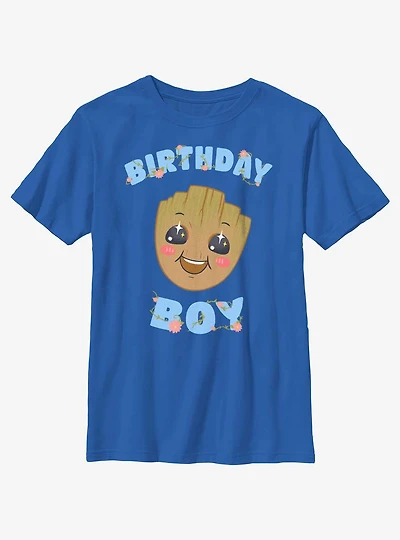 Marvel Guardians Of The Galaxy Boy Flowery Groot T-Shirt