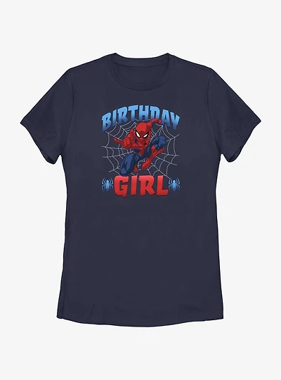 Marvel Spider-Man Spidey Bday Girl T-Shirt