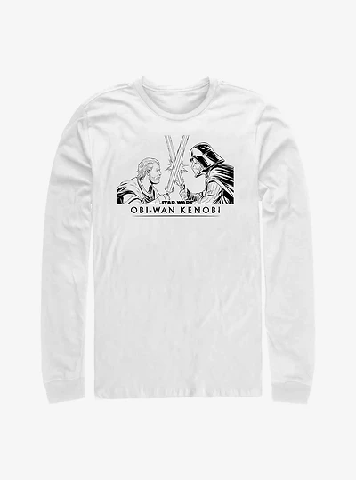 Star Wars Obi-Wan Clash Long-SLeeve T-Shirt