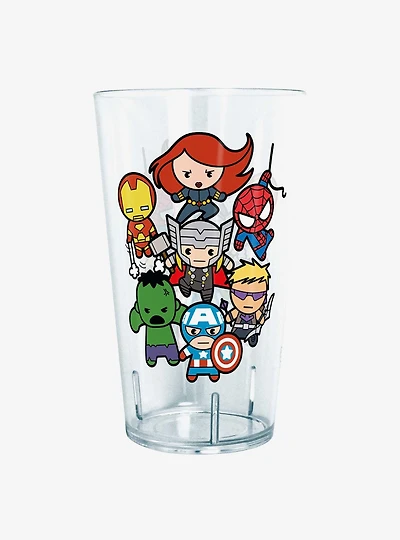 Marvel Kawaii Avengers Group Tritan Cup