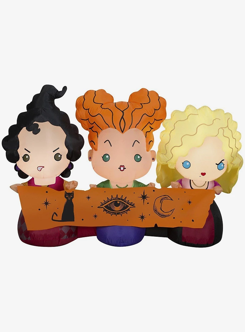 Disney Hocus Pocus Sisters 3.5-foot Airblown Inflatable