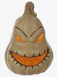 Disney Nightmare Before Christmas Oogie Boogie Light Up 10-inch Pumpkin
