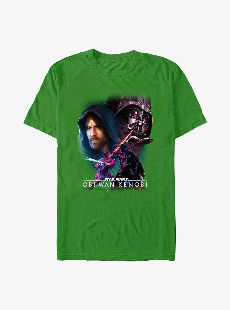Star Wars Obi-Wan Big Face Off T-Shirt