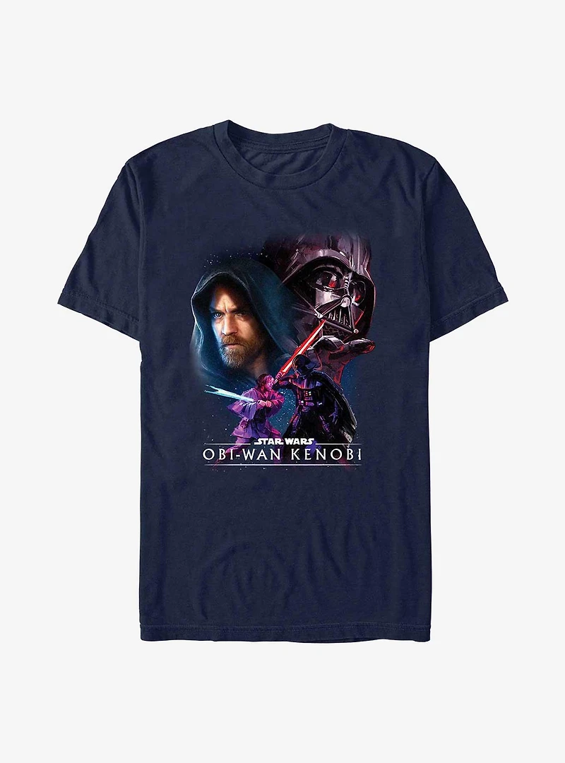 Star Wars Obi-Wan Big Face Off T-Shirt