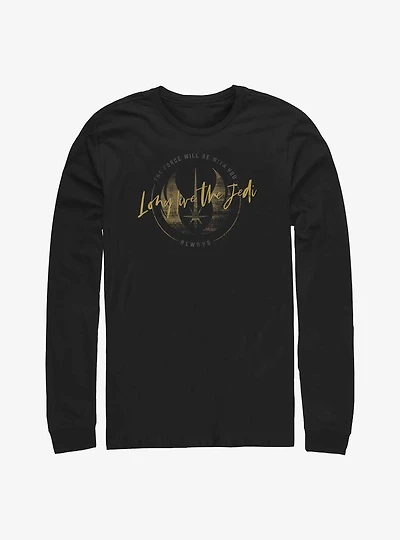 Star Wars Obi-Wan Long Live Jedi Crest Long-SLeeve T-Shirt