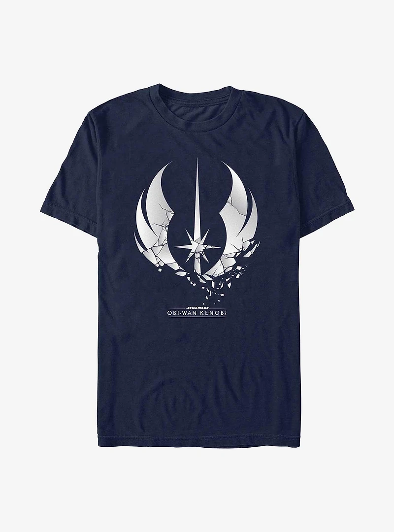 Star Wars Obi-Wan Shattered Jedi Logo T-Shirt