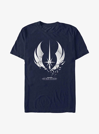 Star Wars Obi-Wan Shattered Jedi Logo T-Shirt
