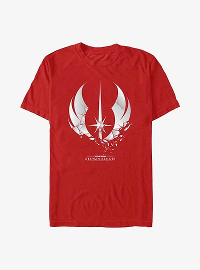 Star Wars Obi-Wan Shattered Jedi Logo T-Shirt