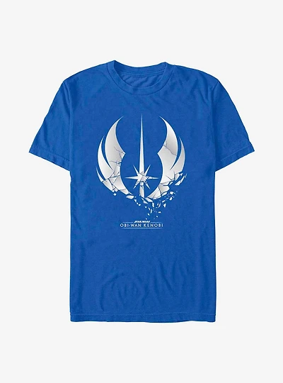 Star Wars Obi-Wan Shattered Jedi Logo T-Shirt