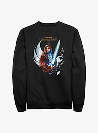 Star Wars Obi-Wan Wan Shattered Jedi Logo Sweatshirt