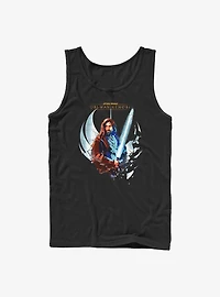 Star Wars Obi-Wan Wan Shattered Jedi Logo Tank