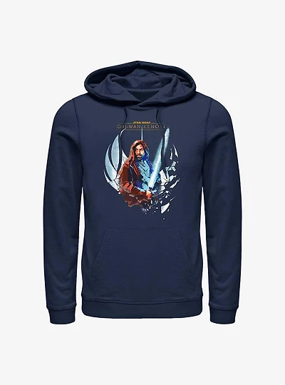 Star Wars Obi-Wan Shattered Jedi Logo Hoodie