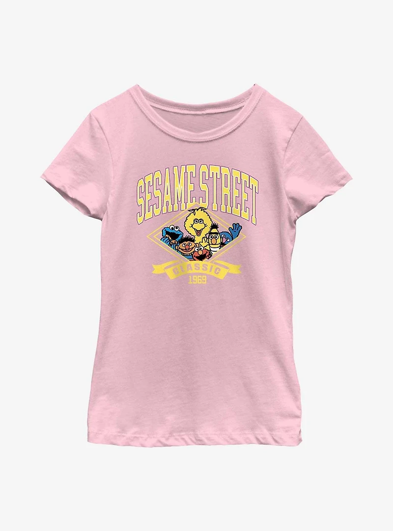 Sesame Street Classic 1969 Youth Girls T-Shirt