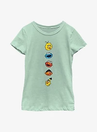 Sesame Street Represent Youth Girls T-Shirt