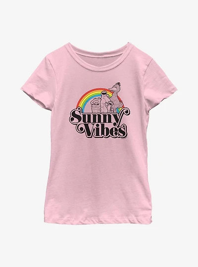 Sesame Street Sunny Vibes Youth Girls T-Shirt