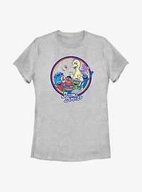 Sesame Street Group Pose Womens T-Shirt