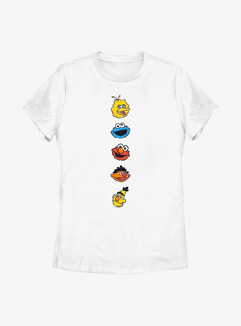 Sesame Street Represent Womens T-Shirt