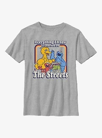 Sesame Street Everything I Know Youth T-Shirt