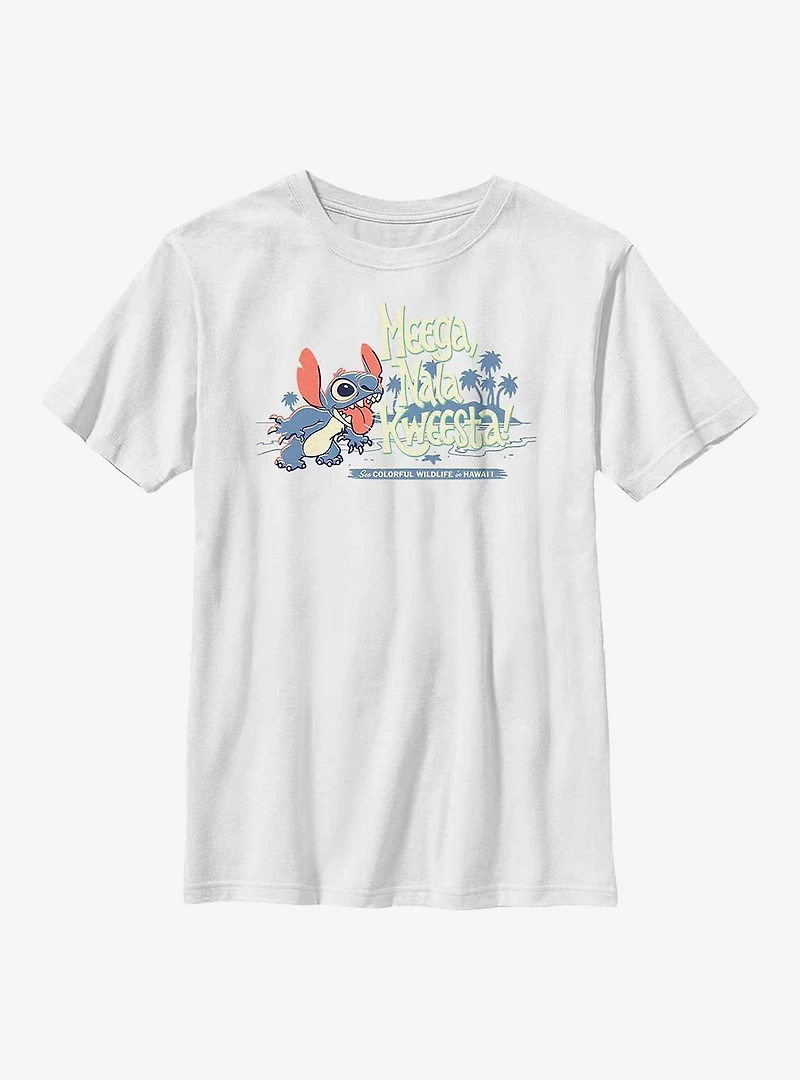 Disney Lilo & Stitch Meega, Nala Kweesta! Youth T-Shirt