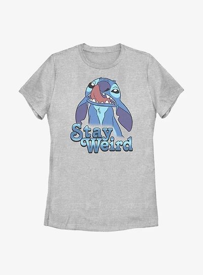Disney Lilo & Stitch Stay Weird Womens T-Shirt