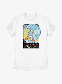 Disney Lilo & Stitch Surf's Up Kauai Womens T-Shirt