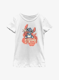 Disney Lilo & Stitch With Pineapple Youth Girls T-Shirt