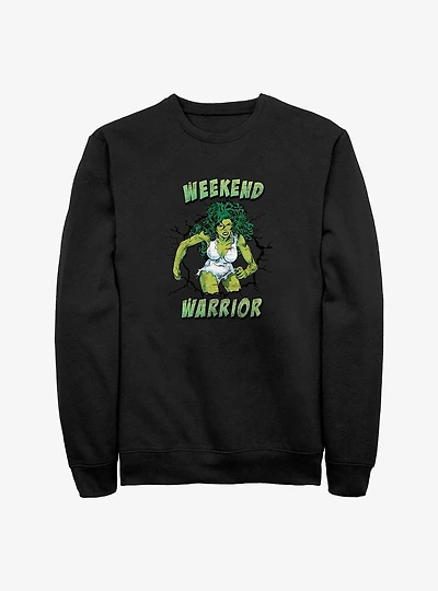 Marvel She Hulk Weekend Warrior Sweatshirt