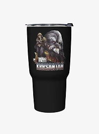 Star Wars The Book of Boba Fett Questions Later Black Stainless Steel Travel Mug