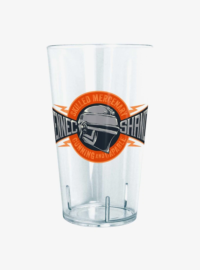 Star Wars The Book of Boba Fett Fennec Skilled Mercenary Pint Glass