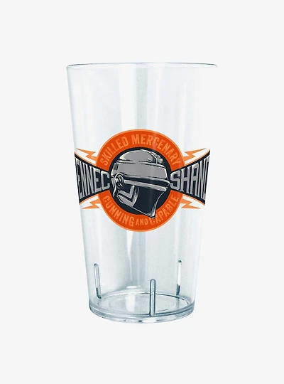Star Wars The Book of Boba Fett Fennec Skilled Mercenary Pint Glass