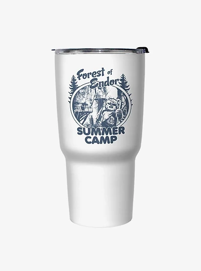 Star Wars Forest Camp White Stainless Steel Travel Mug