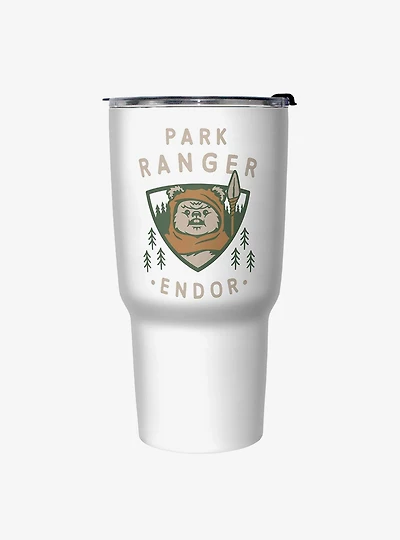 Star Wars Park Ranger White Stainless Steel Travel Mug