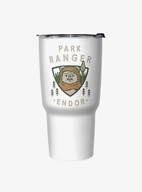 Star Wars Park Ranger White Stainless Steel Travel Mug