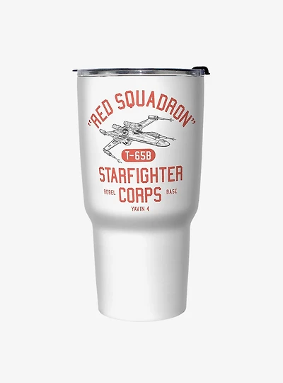 Star Wars Starfighter Corps White Stainless Steel Travel Mug