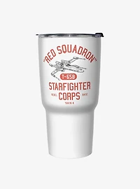 Star Wars Starfighter Corps White Stainless Steel Travel Mug