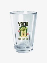Star Wars Yoda One Mini Glass