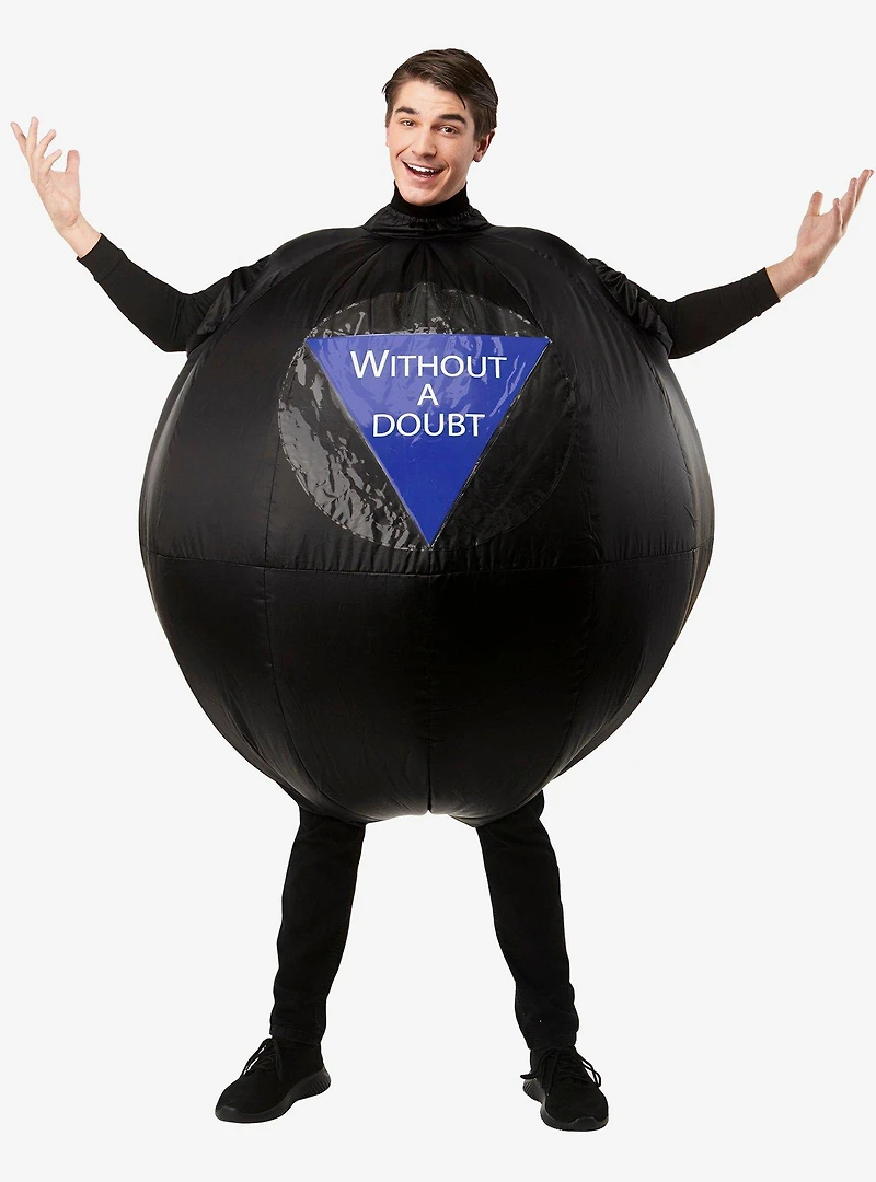 Mattel Games Magic 8 Ball Adult Costume Without A Doubt