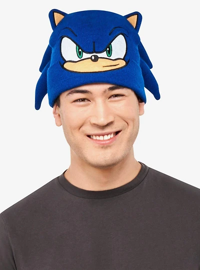 Sonic the Hedgehog Adult Knit Hat Costume