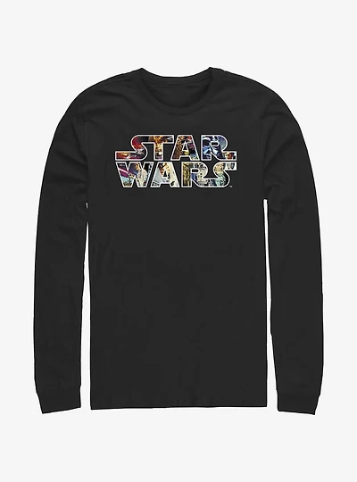 Star Wars Epic Logo Long Sleeve T-Shirt