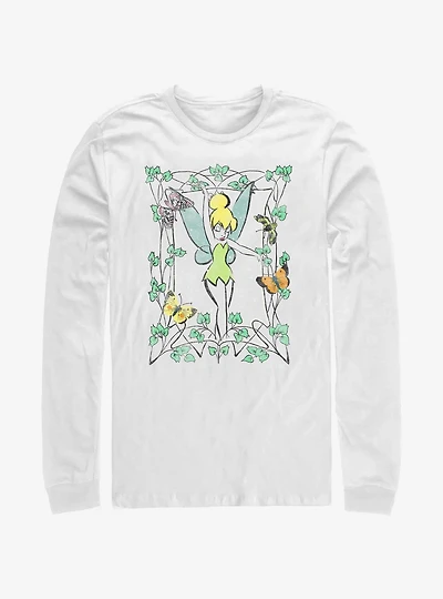 Disney Tinker Bell Illustration Long Sleeve T-Shirt
