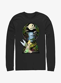 Disney Tinker Bell Keyhole To Neverland Long Sleeve T-Shirt