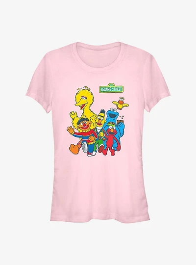 Sesame Street Happy Bunch Girls T-Shirt