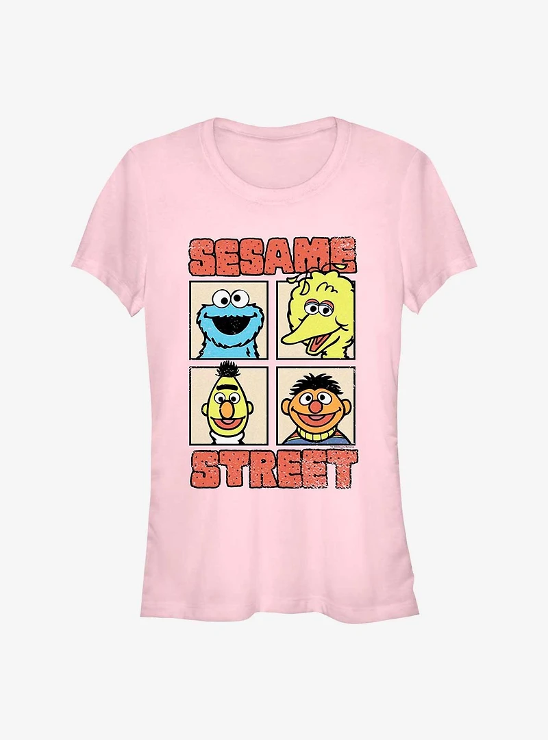 Sesame Street Happy Bunch Girls T-Shirt