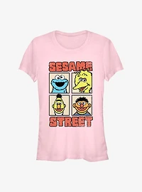 Sesame Street Happy Bunch Girls T-Shirt