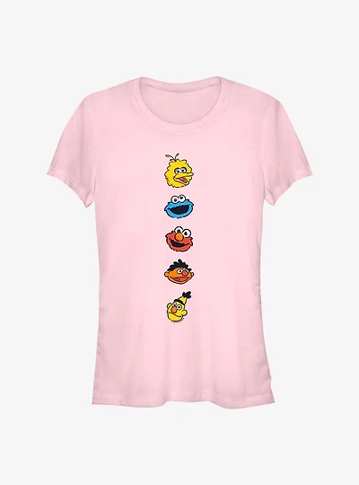 Sesame Street Iconic Faces Girls T-Shirt