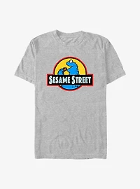 Sesame Street Cookie Monster Logo Sign T-Shirt