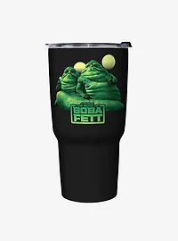 Star Wars The Book of Boba Fett Plan For The Worse Black Stainless Steel Travel Mug
